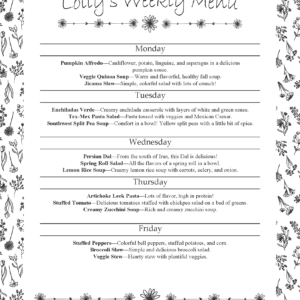 Weekly Meal Deal